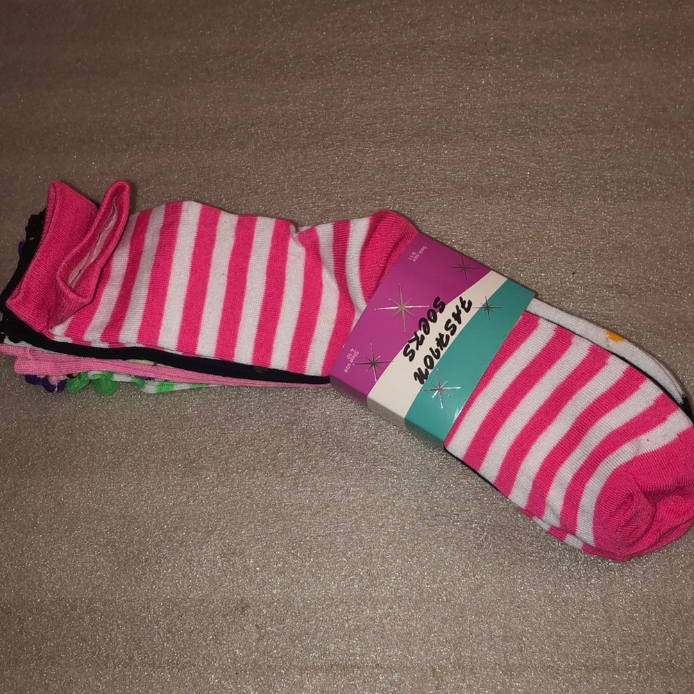 Multi color fashion sock for women